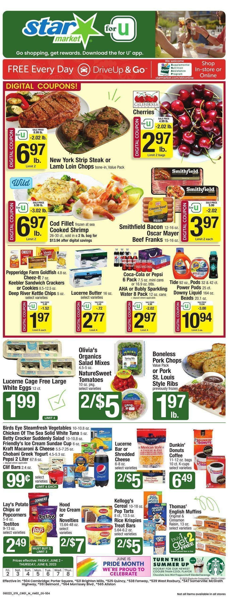 Star Market Weekly Ad from June 2
