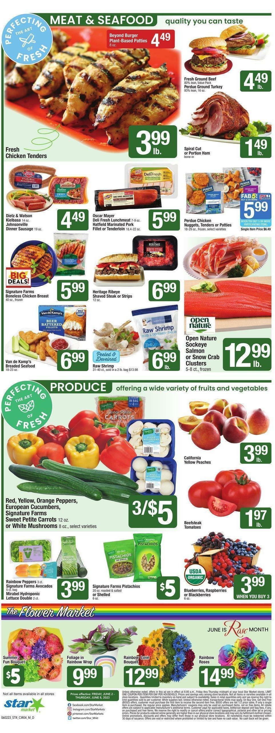 Star Market Weekly Ad from June 2