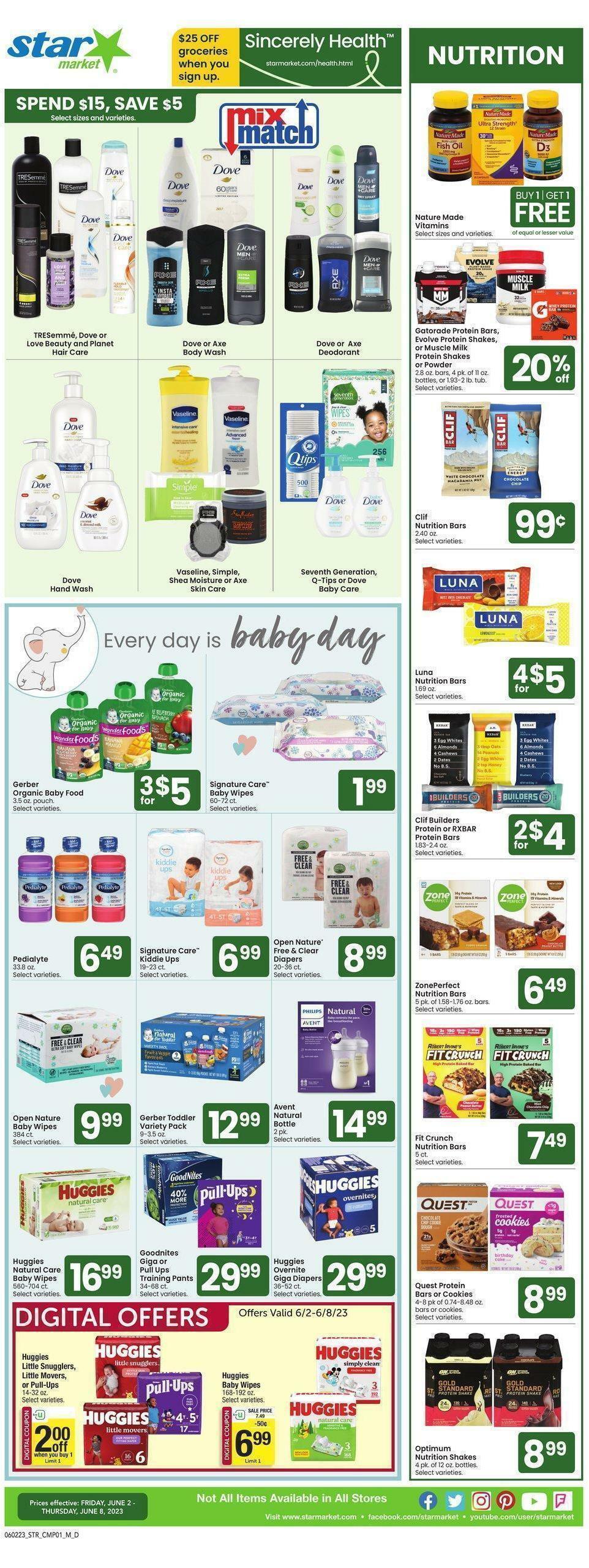 Star Market Weekly Ad from June 2