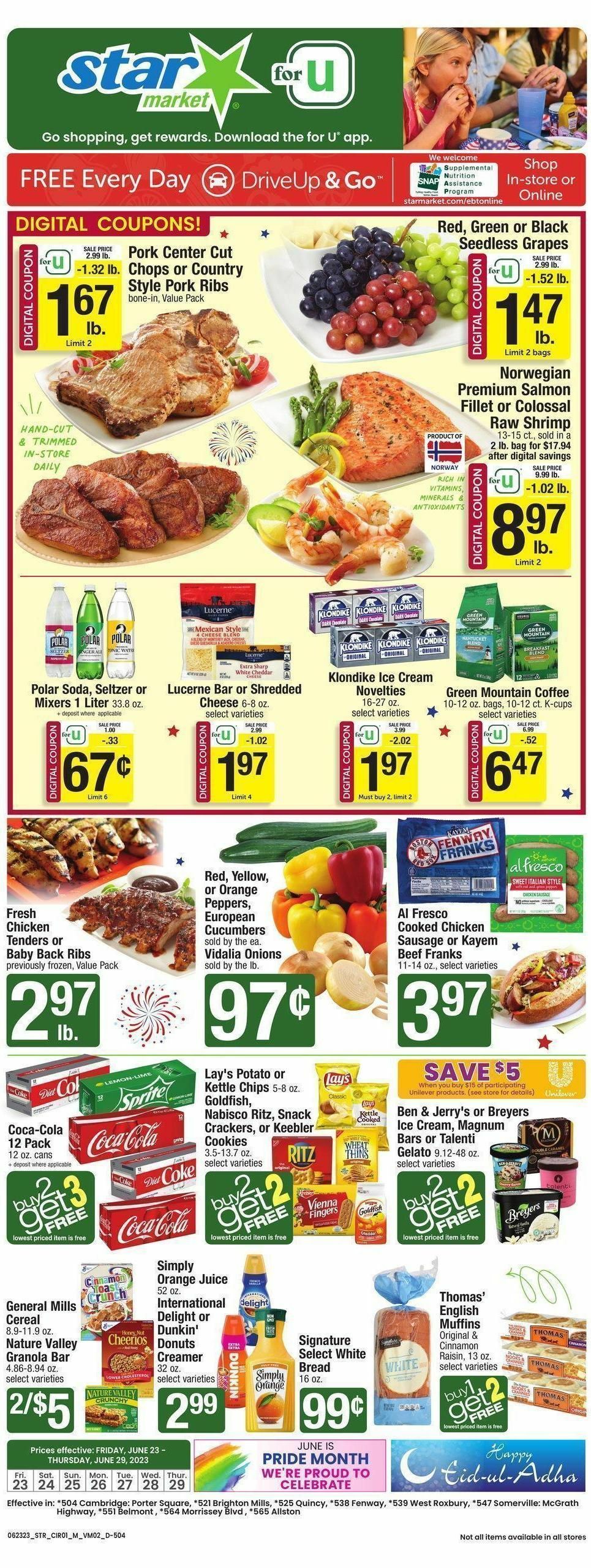 Star Market Weekly Ad from June 23