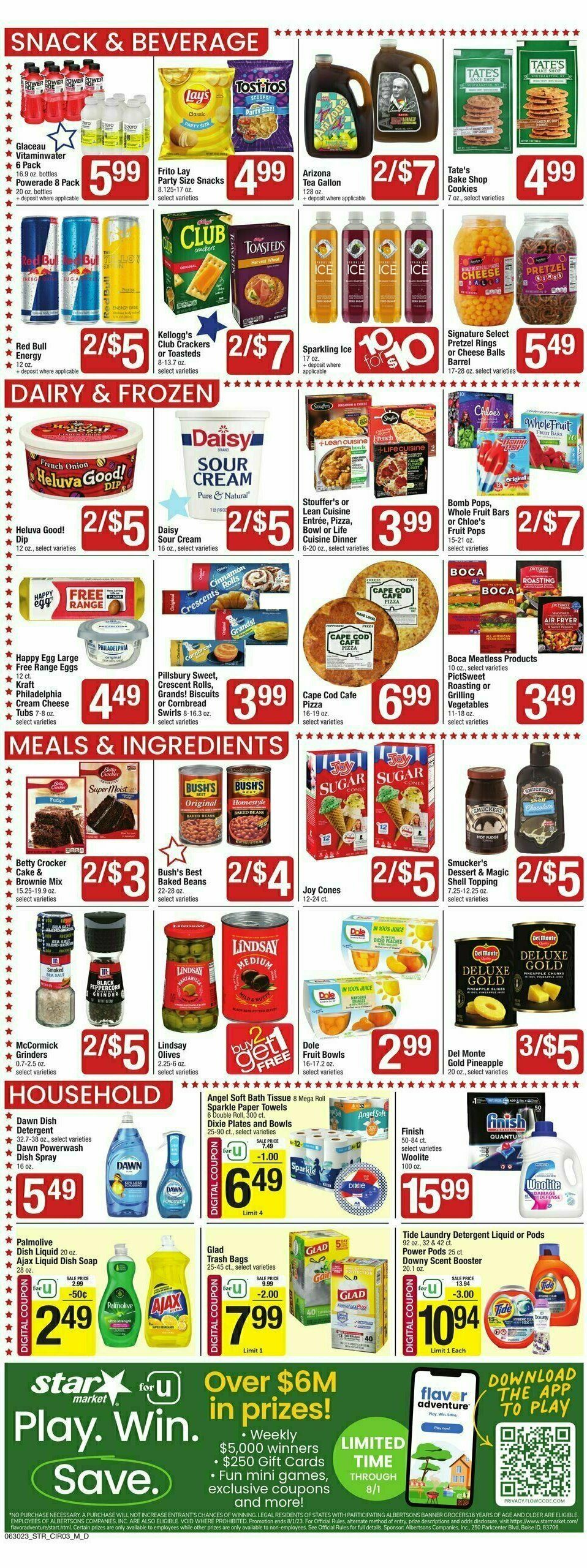 Star Market Weekly Ad from June 30