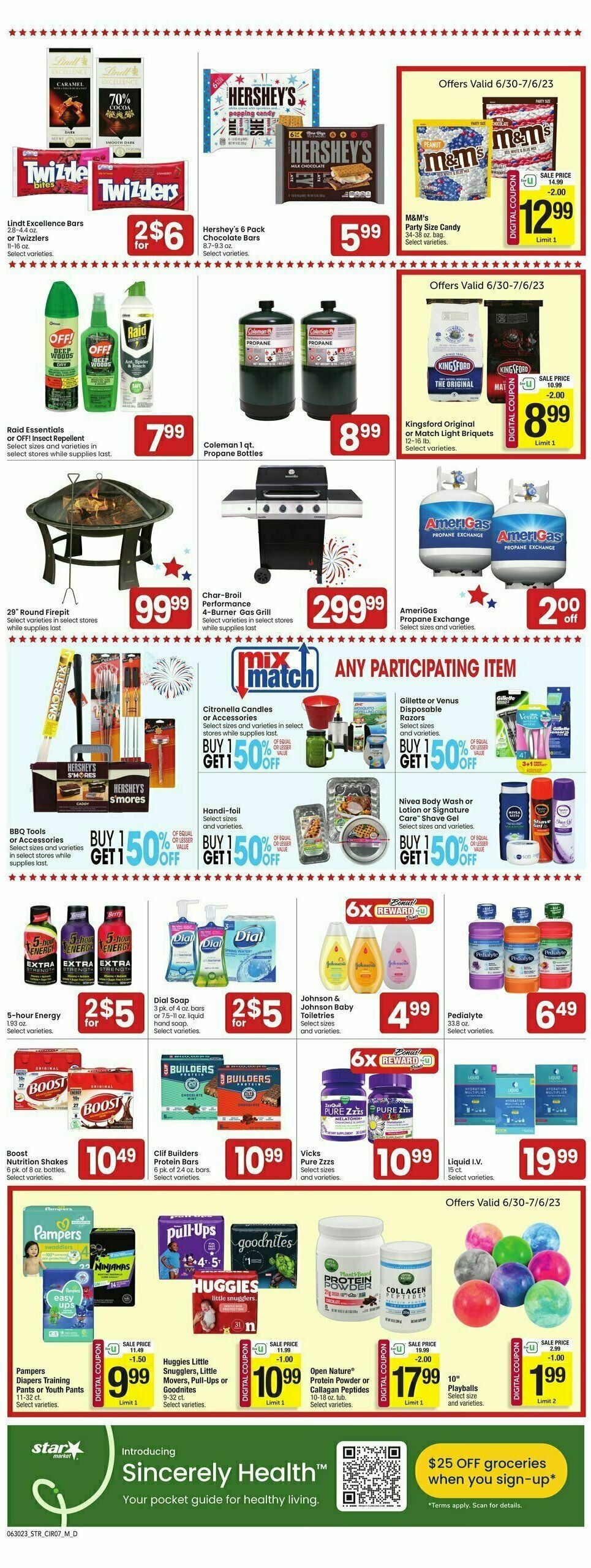 Star Market Weekly Ad from June 30