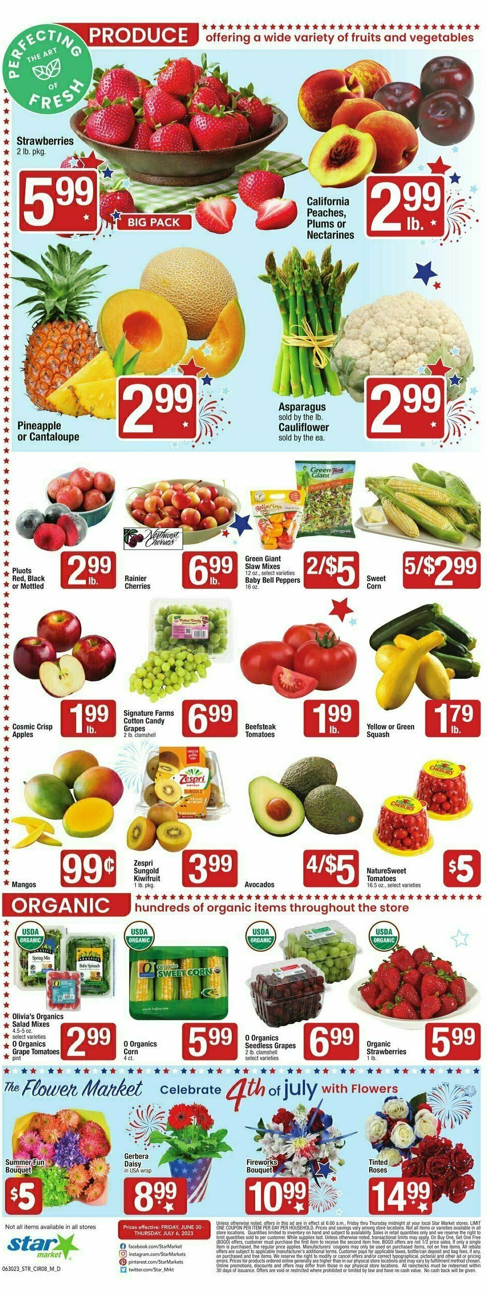 Star Market Weekly Ad from June 30