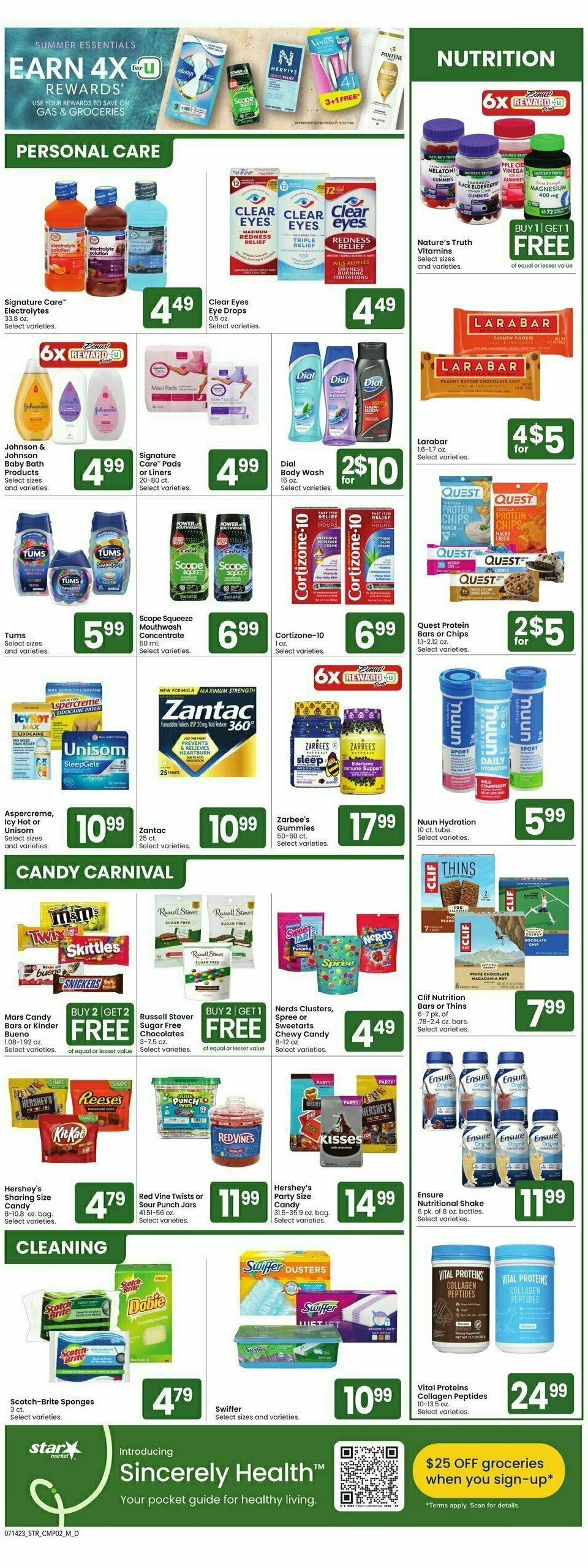 Star Market Weekly Ad from July 14