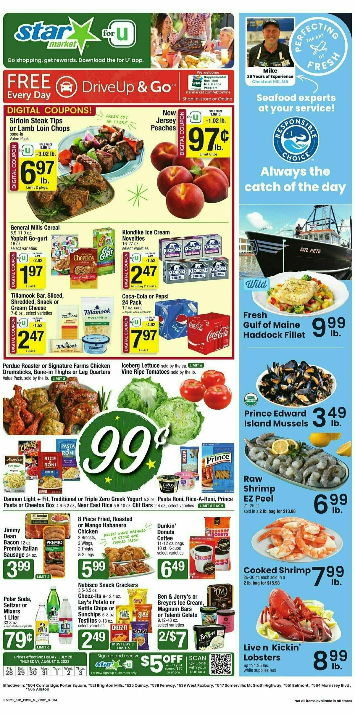 Star Market Weekly Ad from July 28