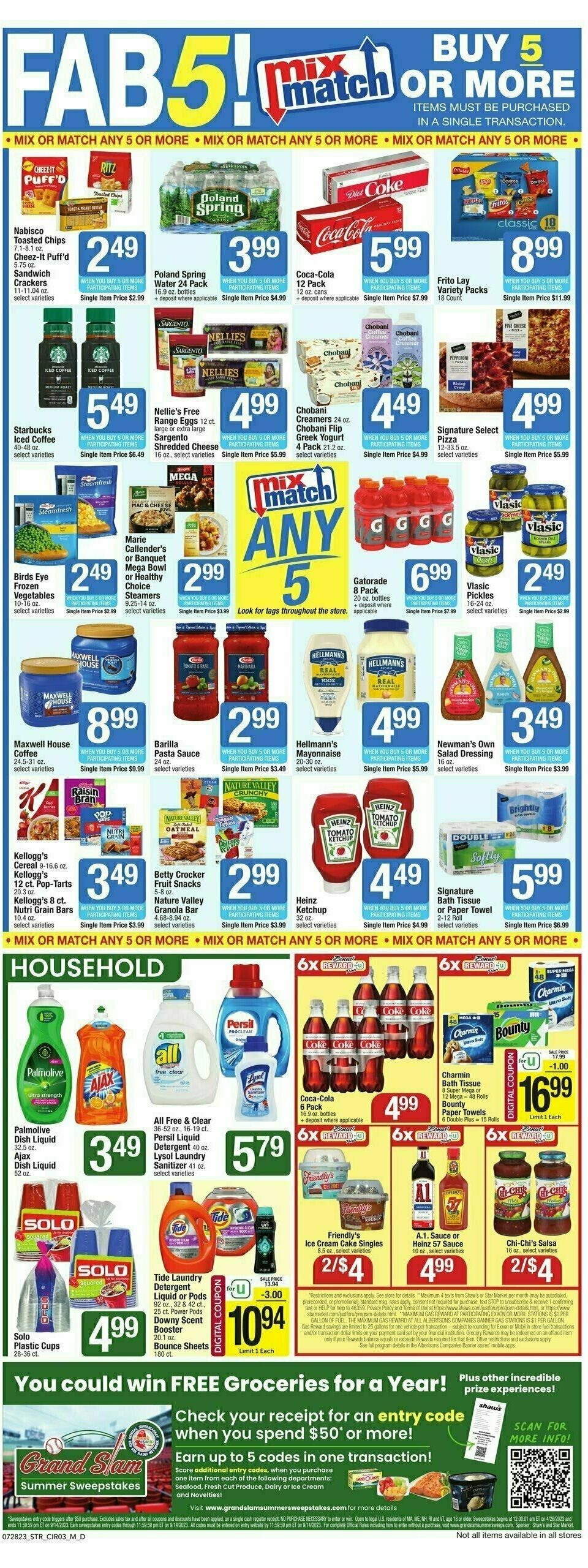 Star Market Weekly Ad from July 28