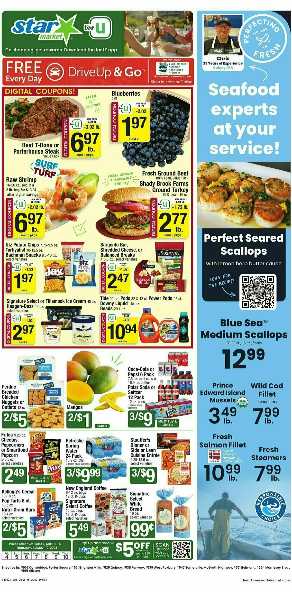 Star Market Weekly Ad from August 4