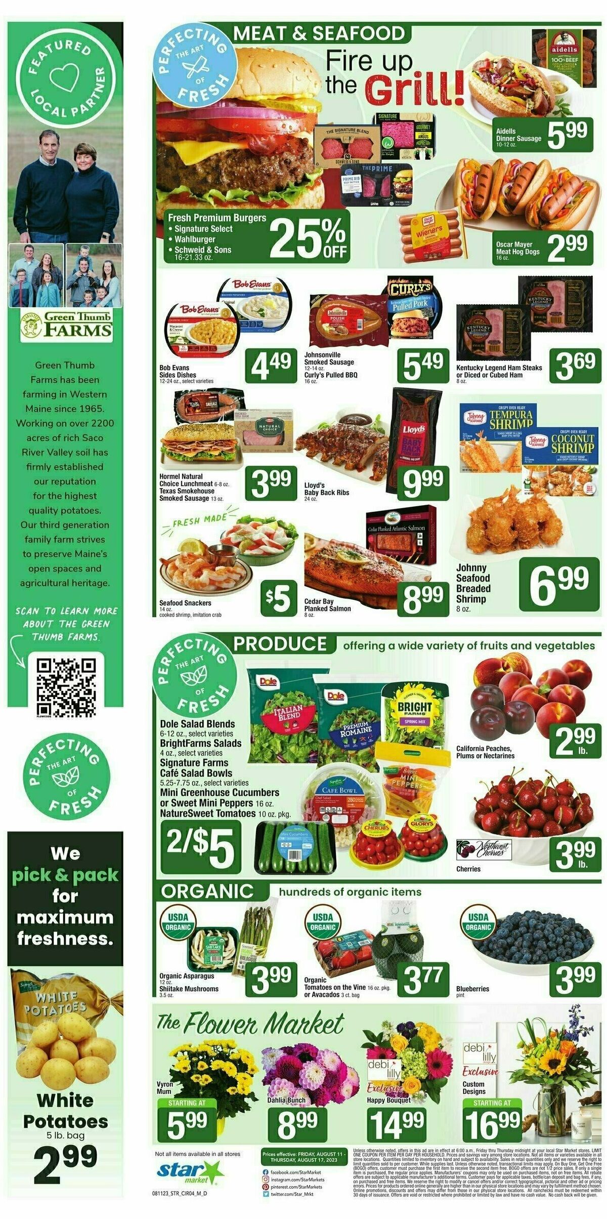 Star Market Weekly Ad from August 11