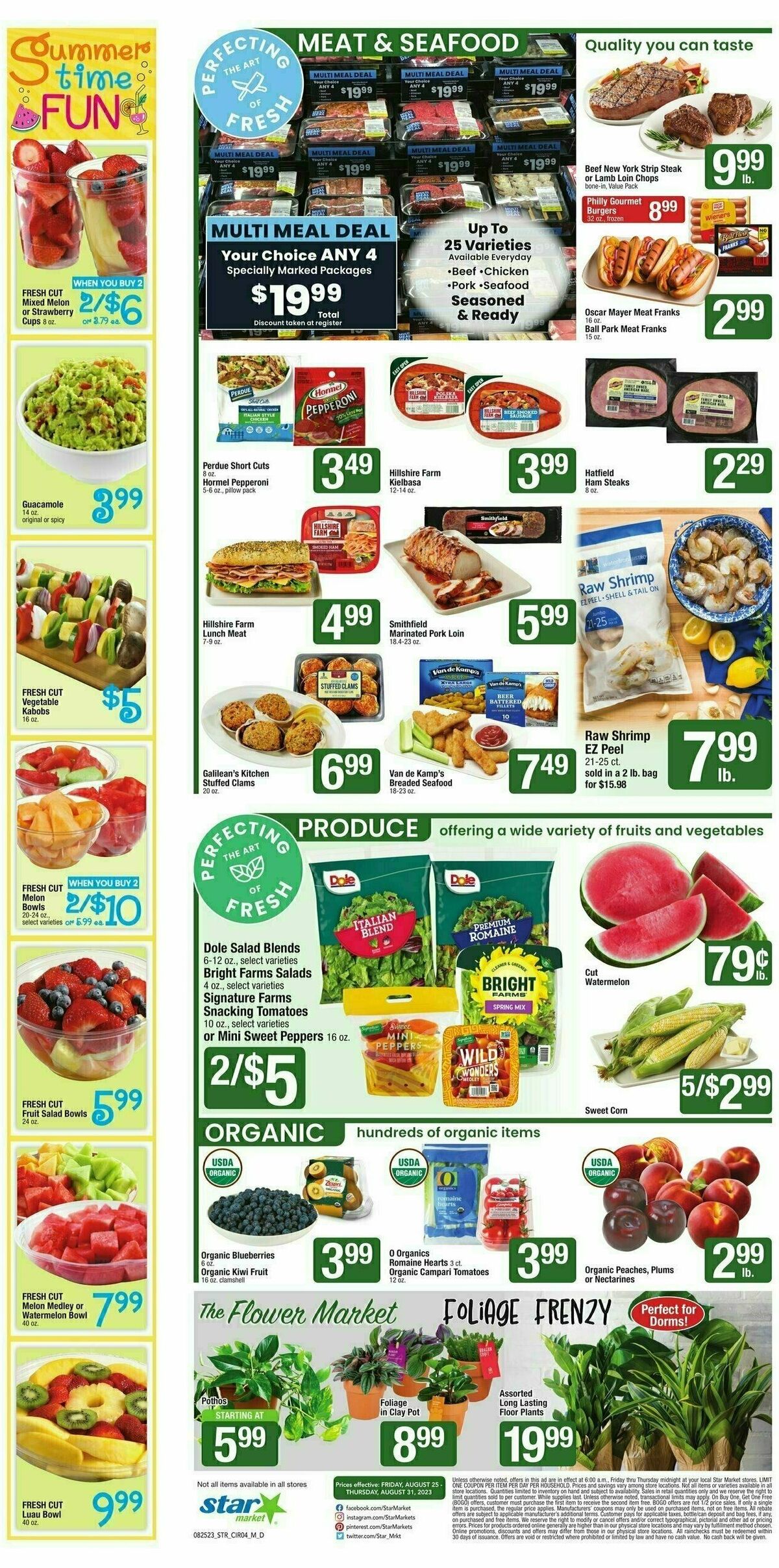 Star Market Weekly Ad from August 25