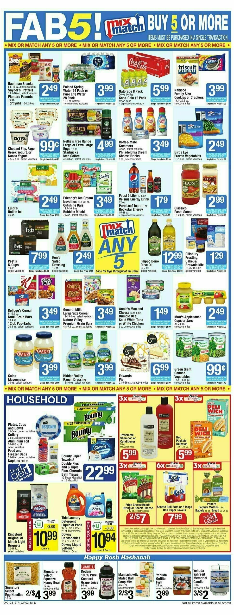 Star Market Weekly Ad from September 1