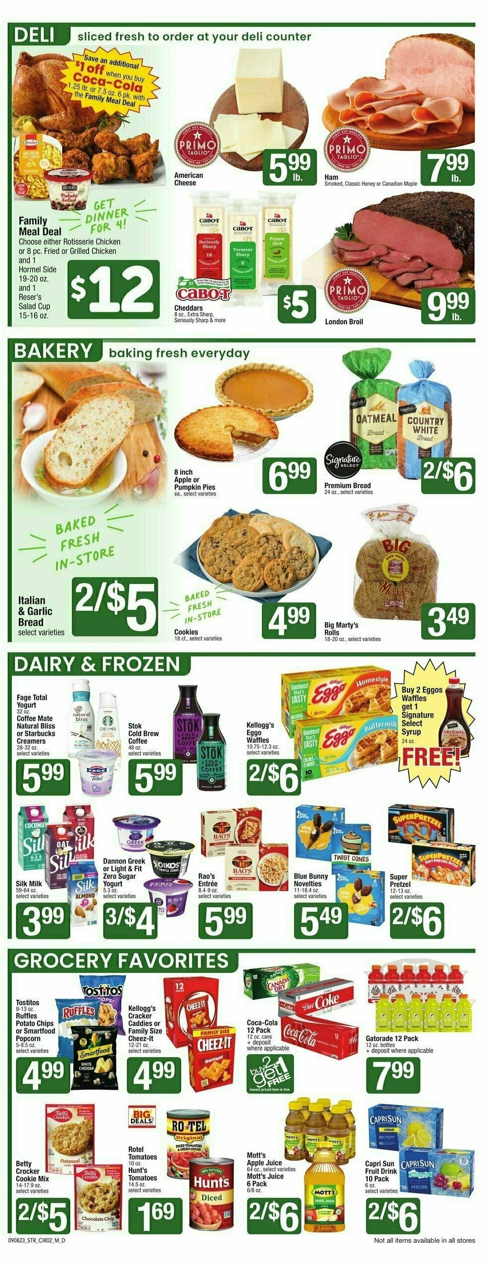 Star Market Weekly Ad from September 8