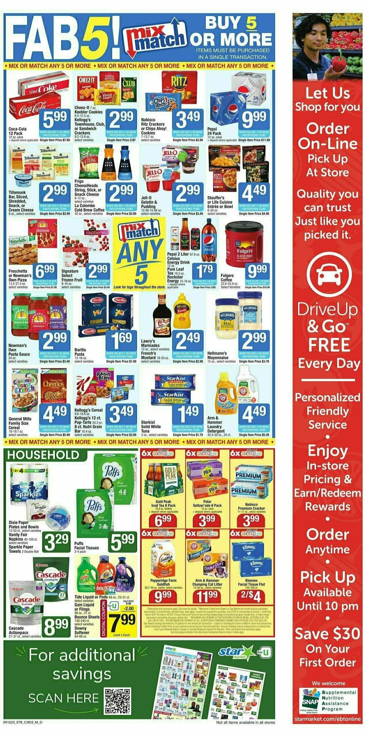 Star Market Weekly Ad from September 15