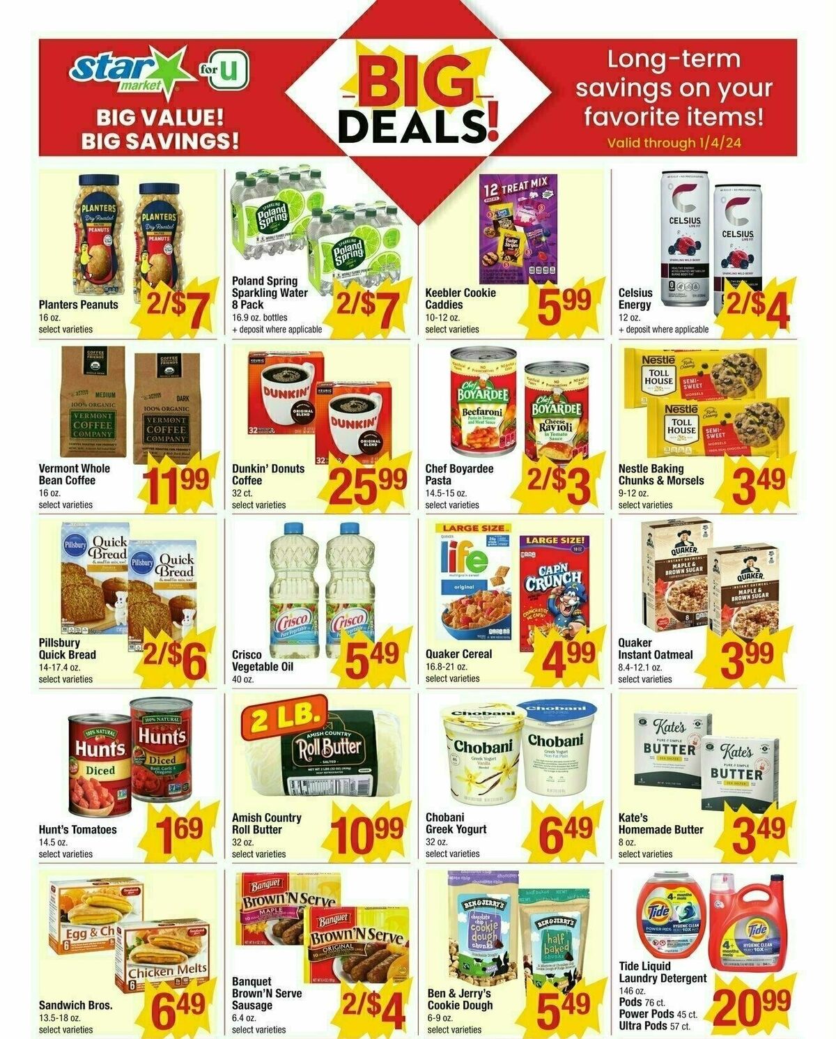Star Market Additional Savings Weekly Ad from September 22
