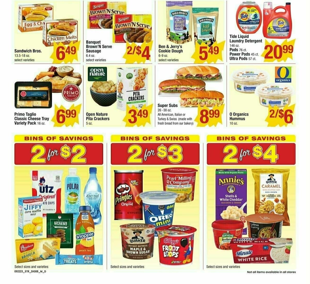 Star Market Additional Savings Weekly Ad from September 22
