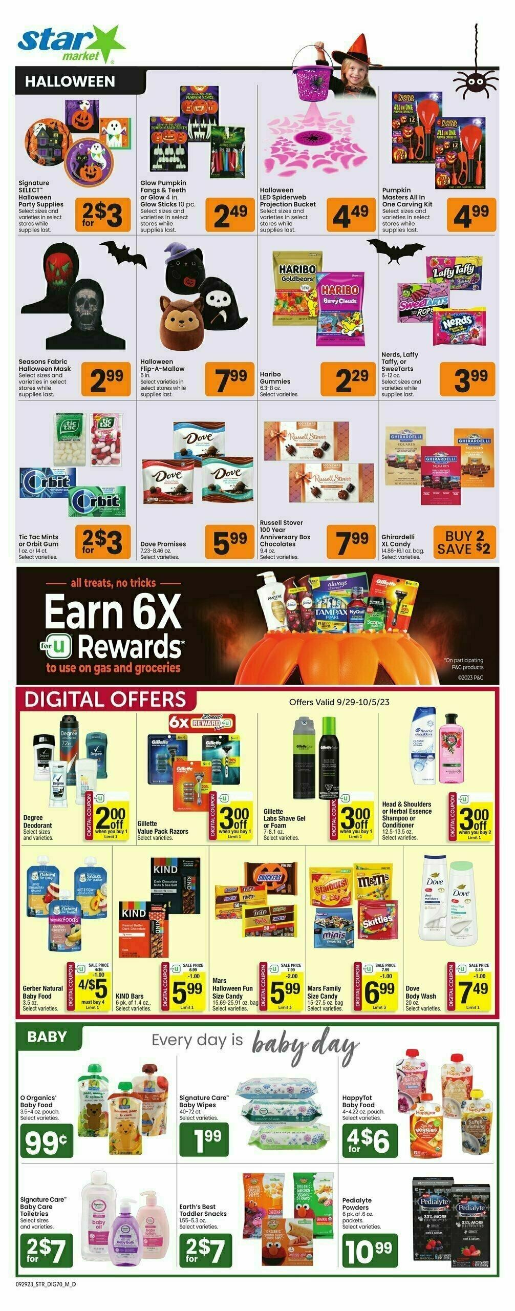 Star Market Additional Savings Weekly Ad from September 29