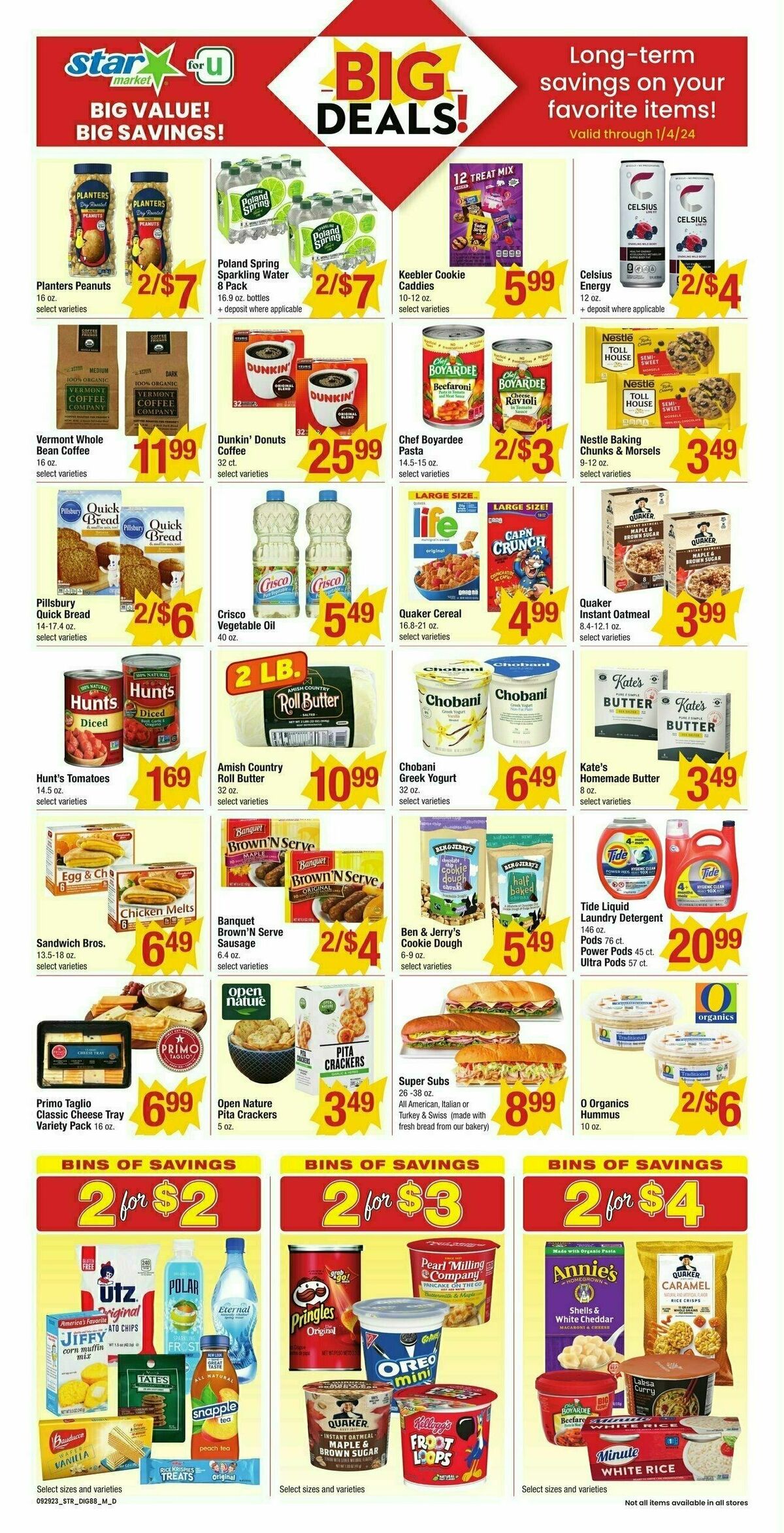 Star Market Additional Savings Weekly Ad from September 29