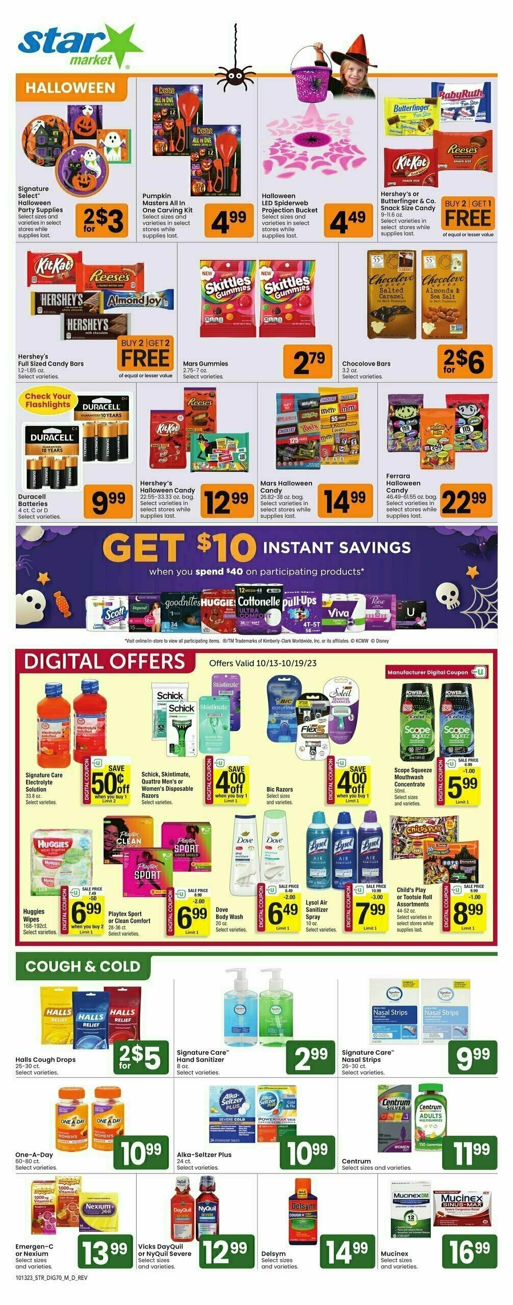 Star Market Additional Savings Weekly Ad from October 13