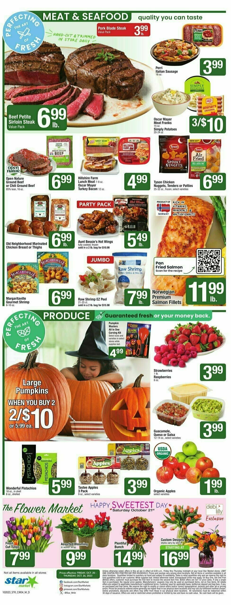 Star Market Weekly Ad from October 20