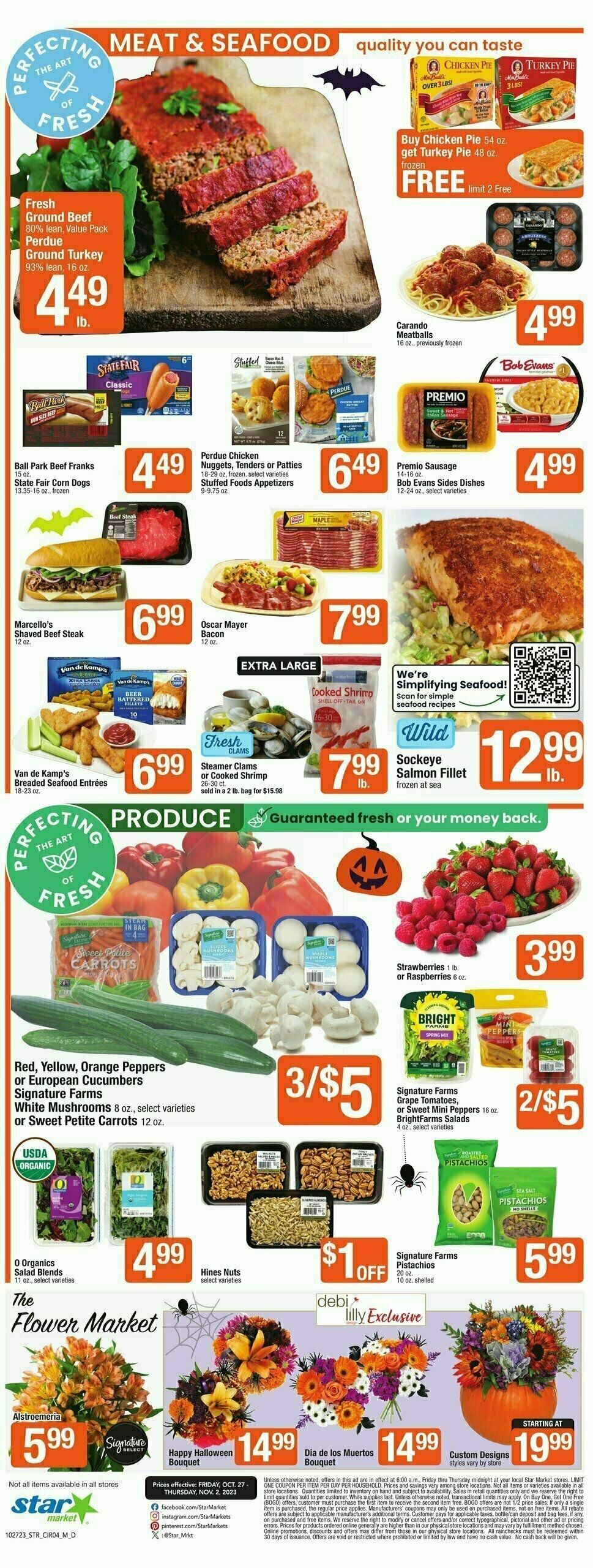 Star Market Weekly Ad from October 27