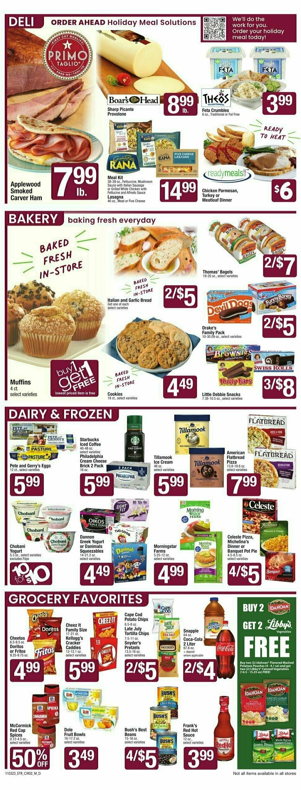 Star Market Weekly Ad from November 3