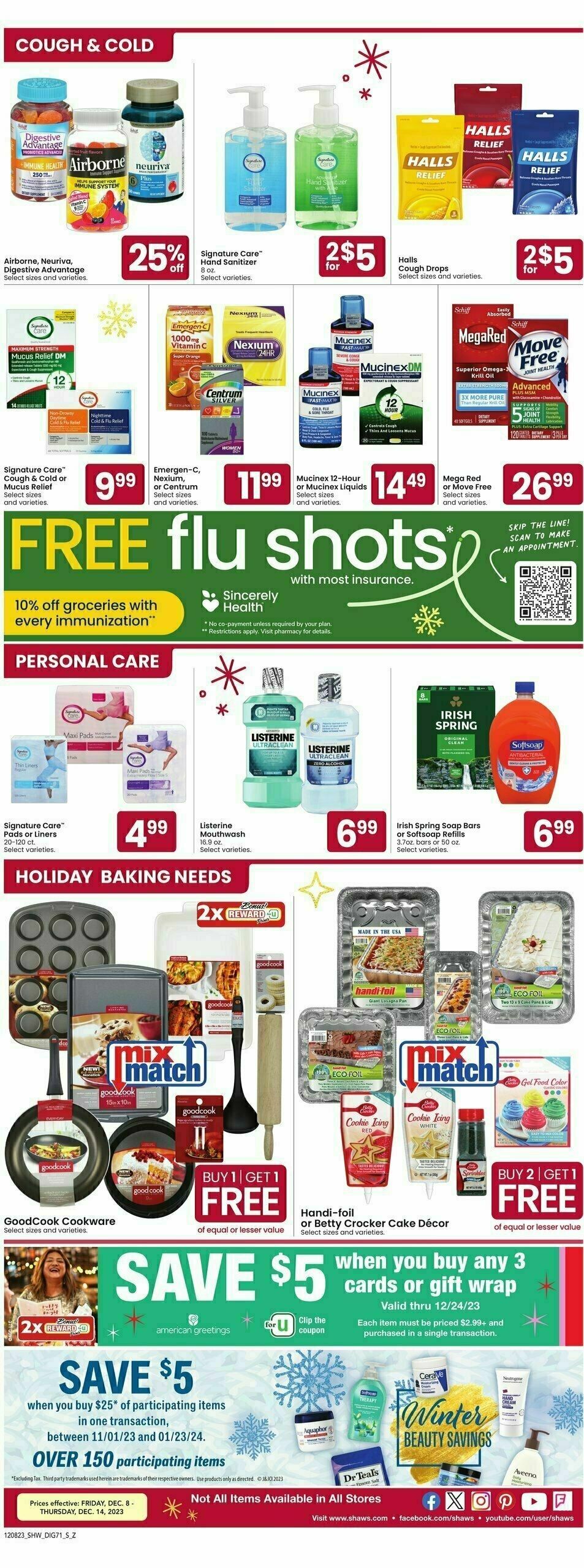 Star Market Weekly Ad from December 8