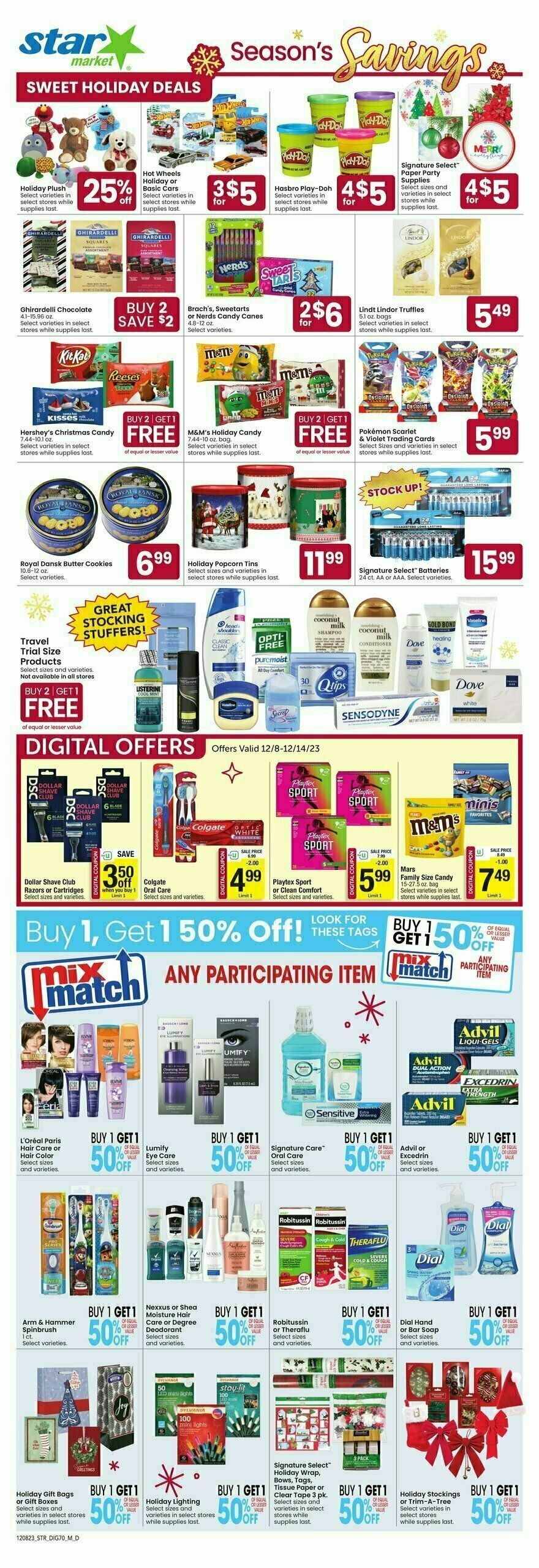 Star Market Additional Savings Weekly Ad from December 8