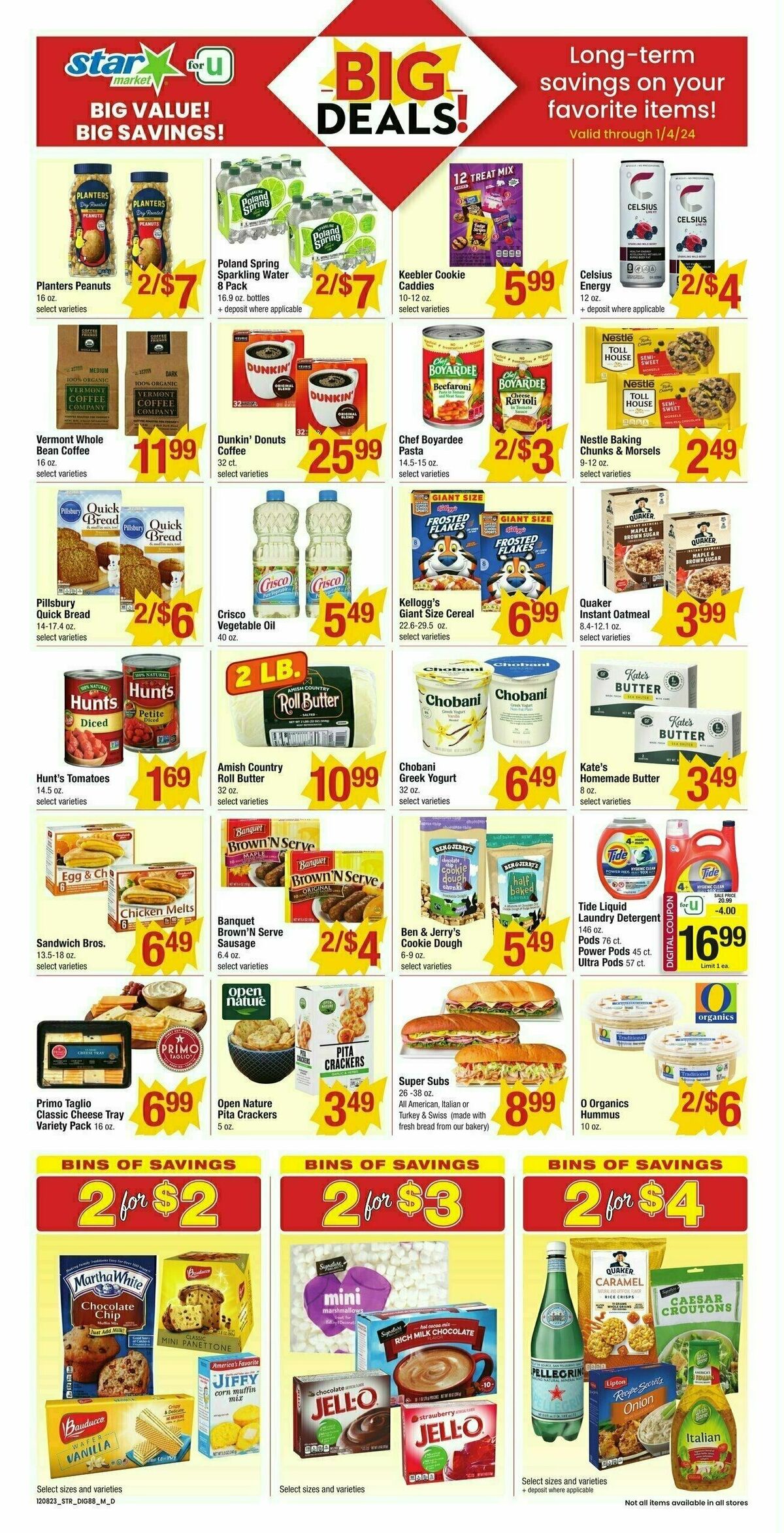 Star Market Additional Savings Weekly Ad from December 8