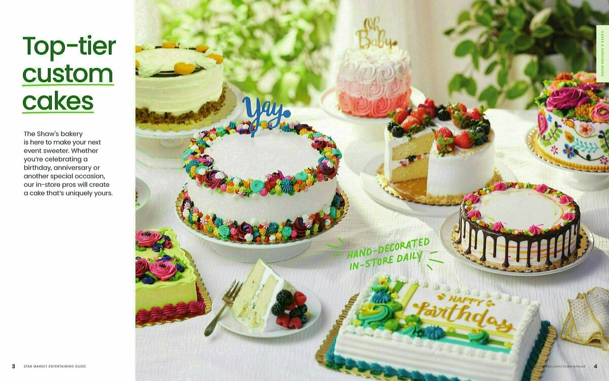 Star Market Entertaining Guide Weekly Ad from January 1