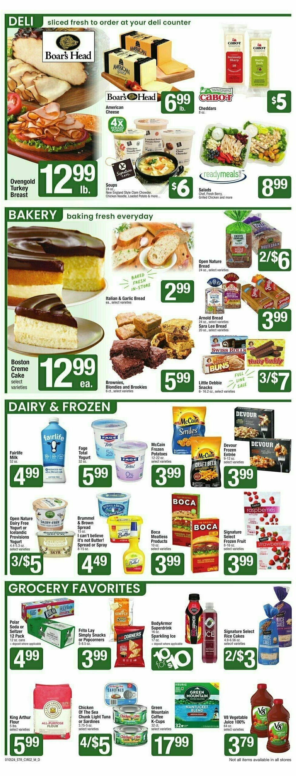 Star Market Weekly Ad from January 5