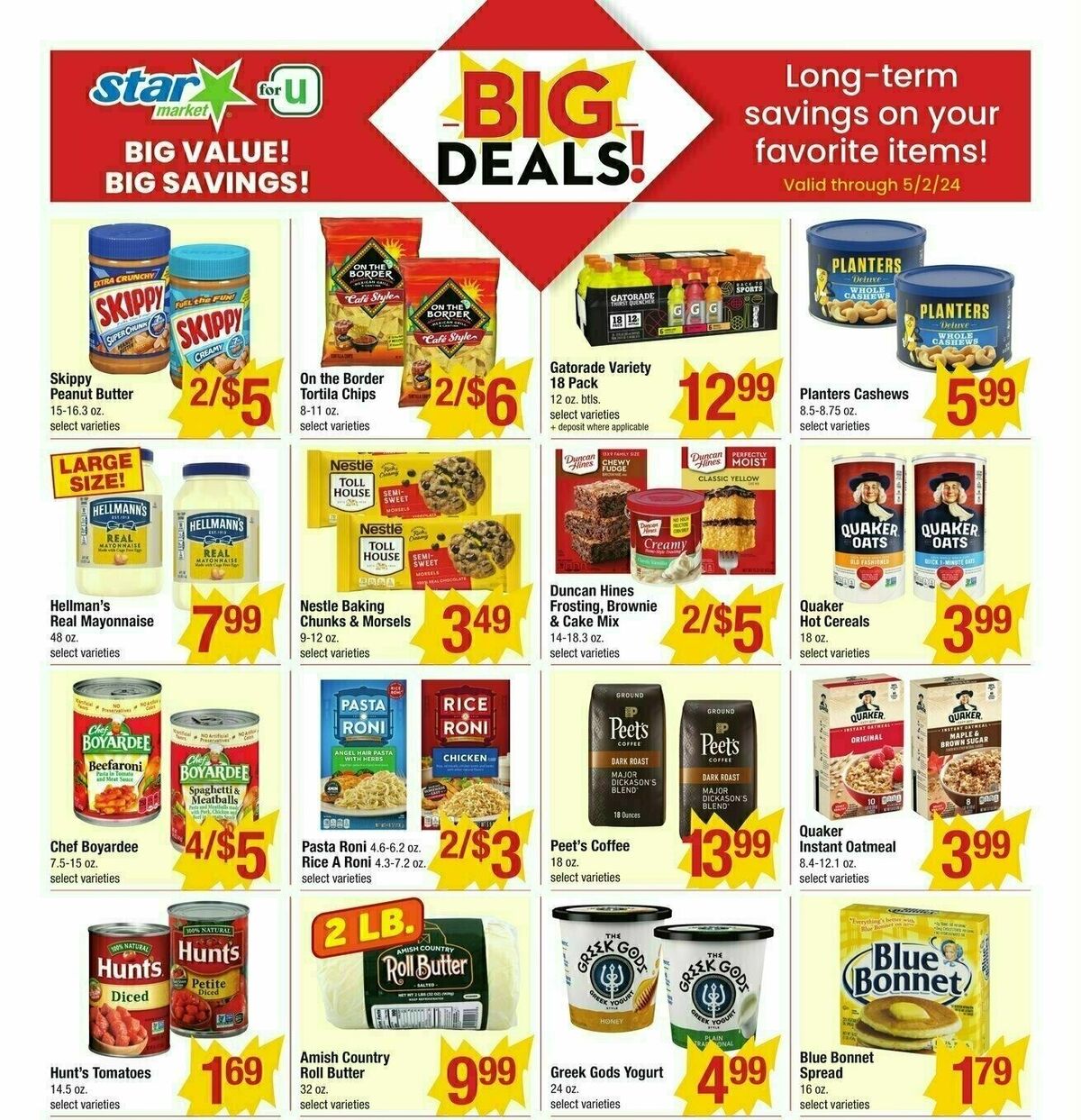 Star Market Additional Savings Weekly Ad from January 12