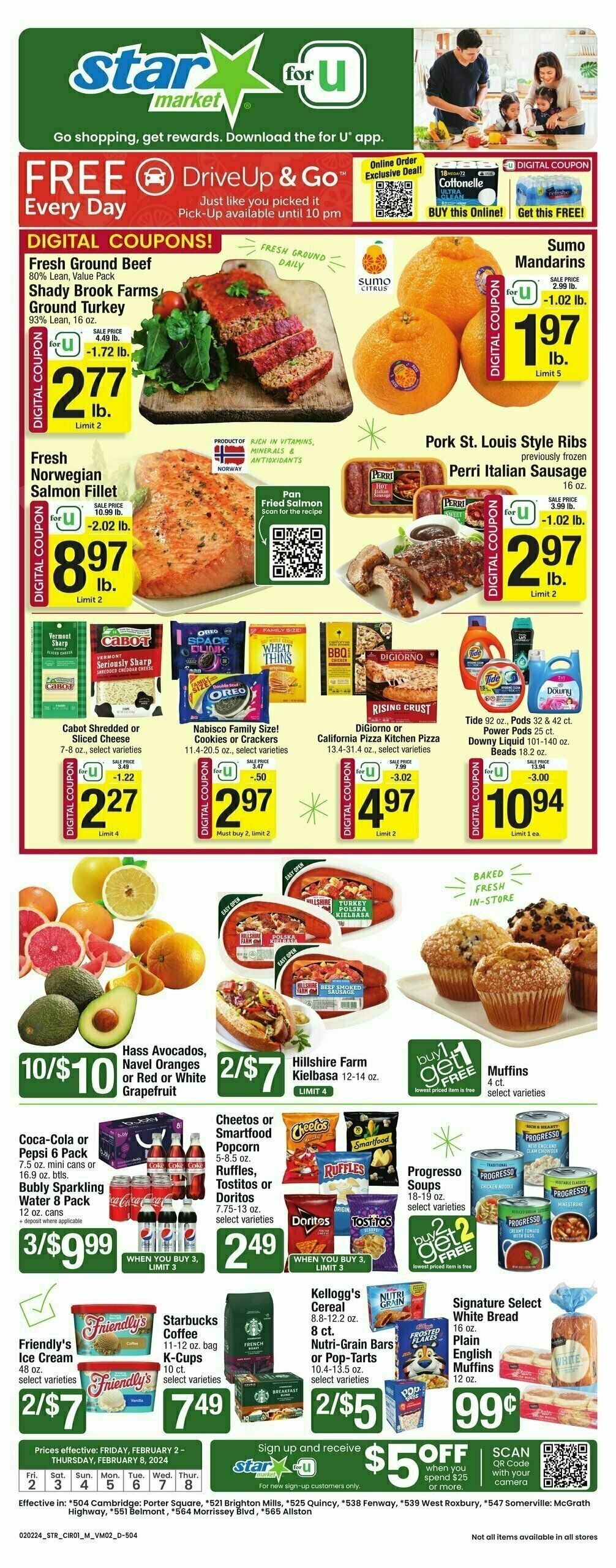Star Market Weekly Ad from February 2