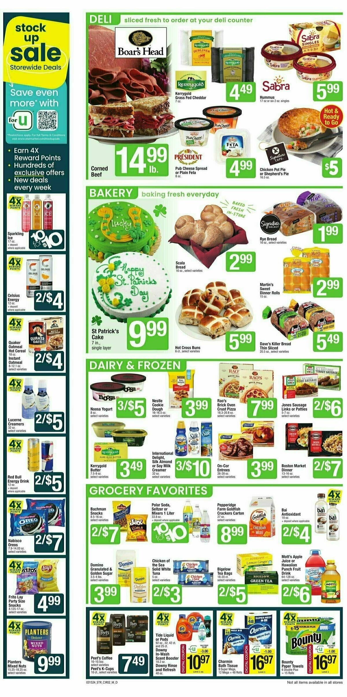 Star Market Weekly Ad from March 15