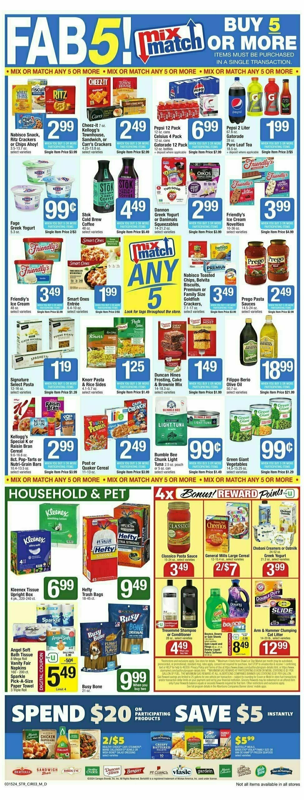 Star Market Weekly Ad from March 15