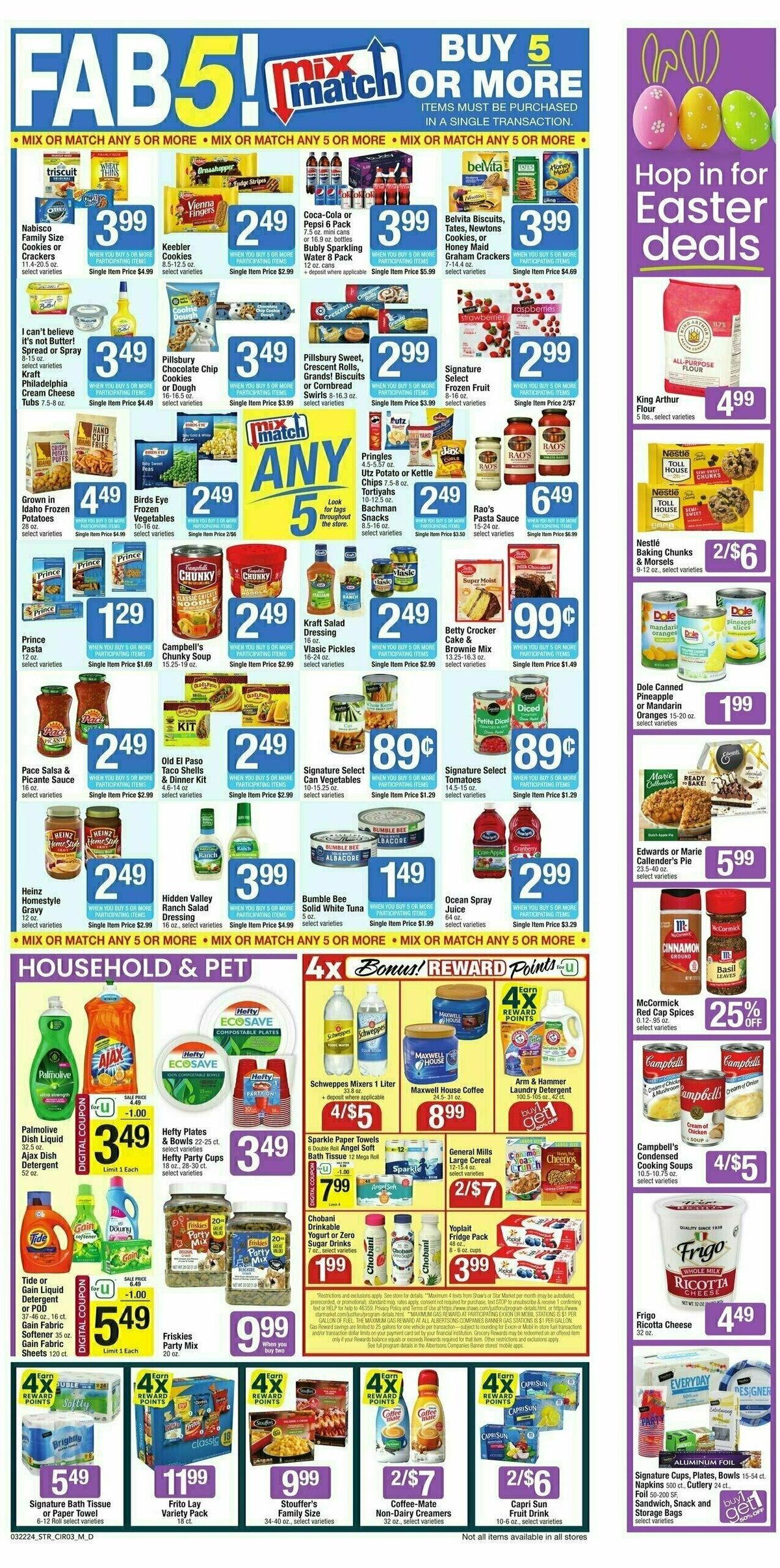 Star Market Weekly Ad from March 22