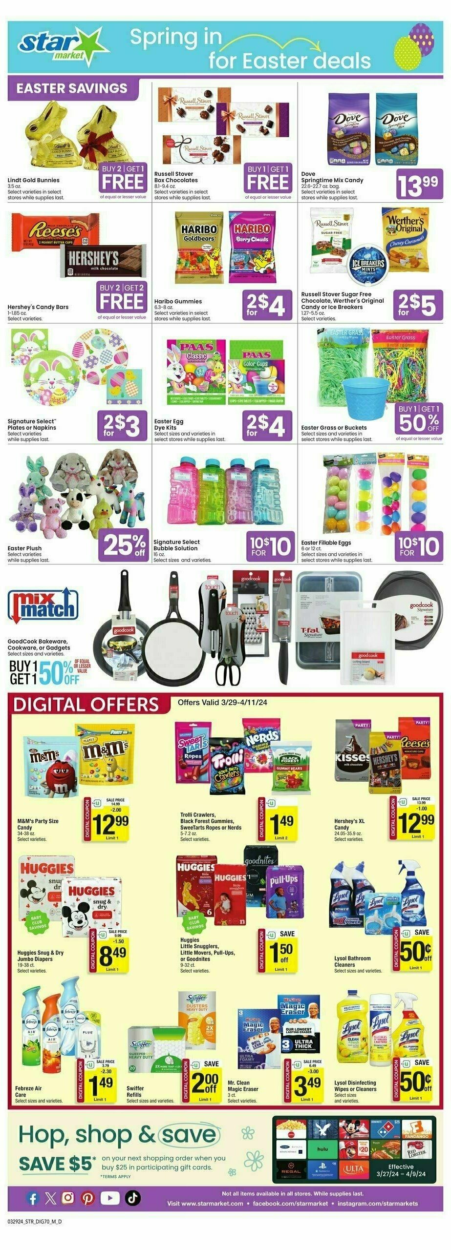 Star Market Weekly Ad from March 29