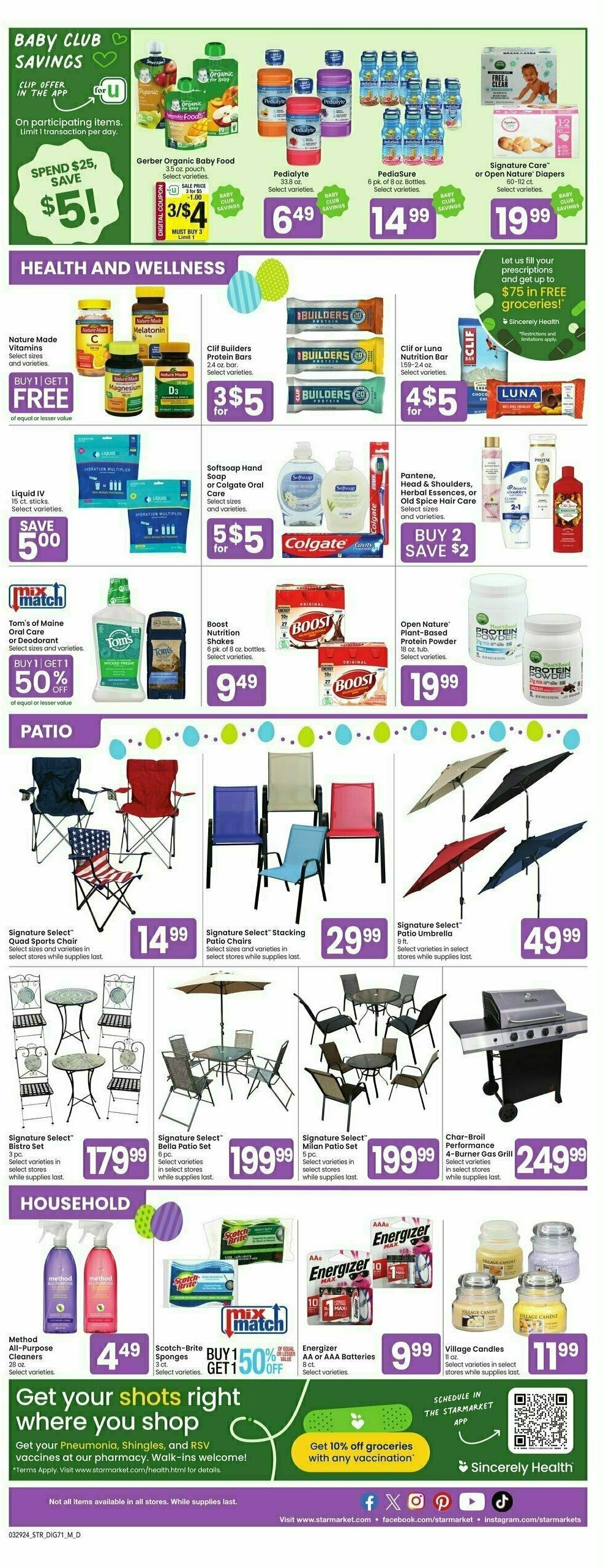 Star Market Weekly Ad from March 29