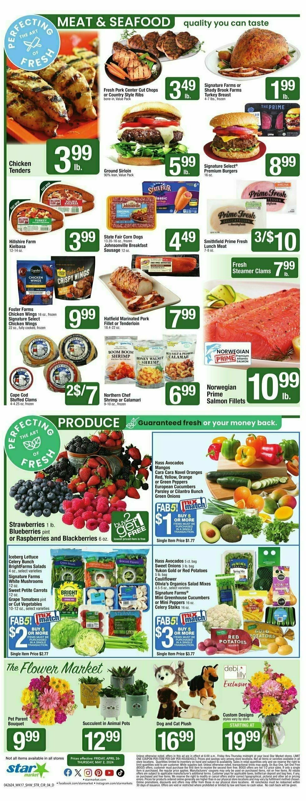 Star Market Weekly Ad from April 26