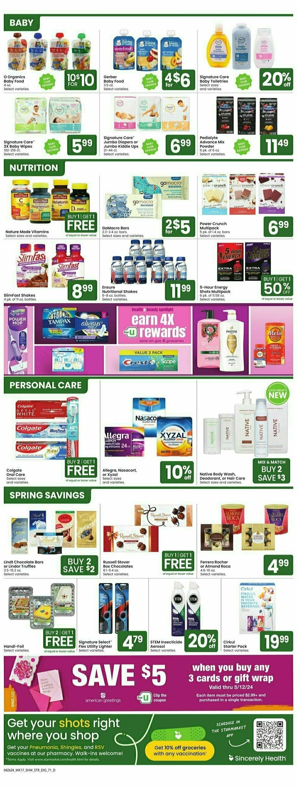 Star Market Weekly Ad from April 26