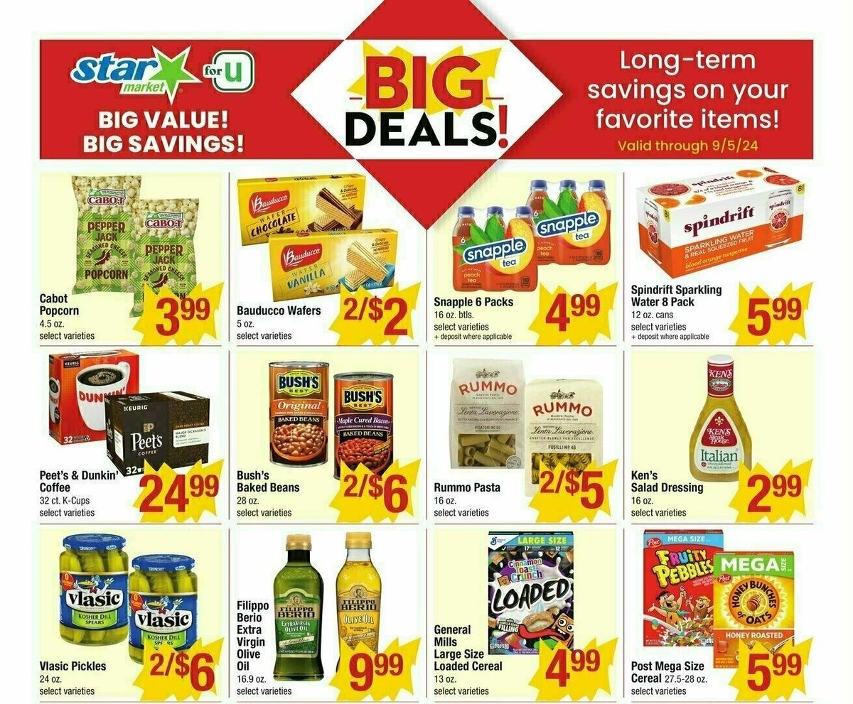Star Market Additional Savings Weekly Ad from May 10
