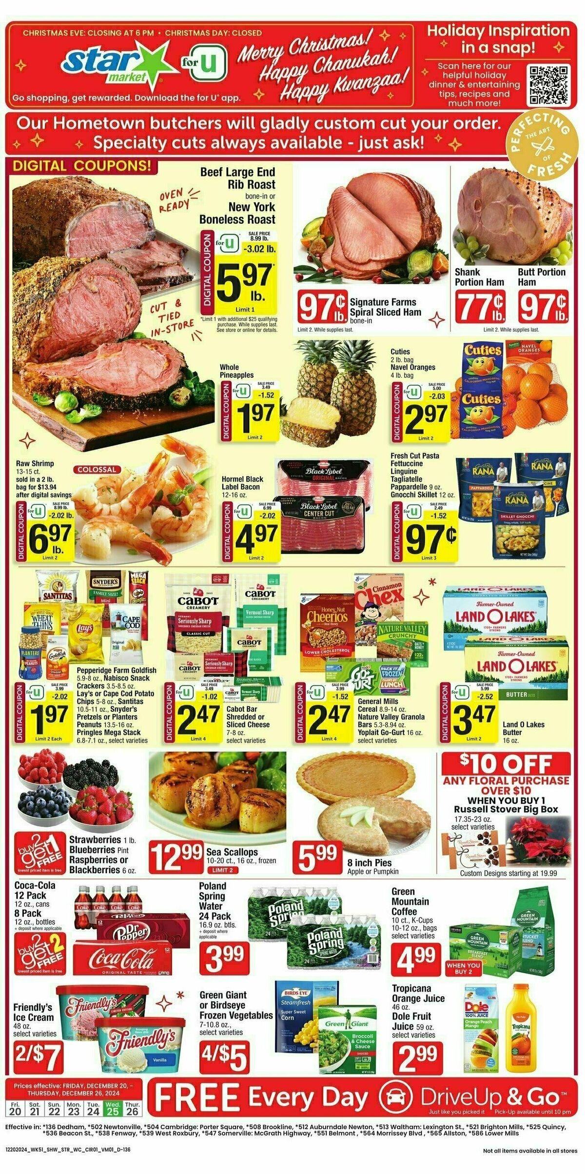 Star Market Weekly Ad from December 20