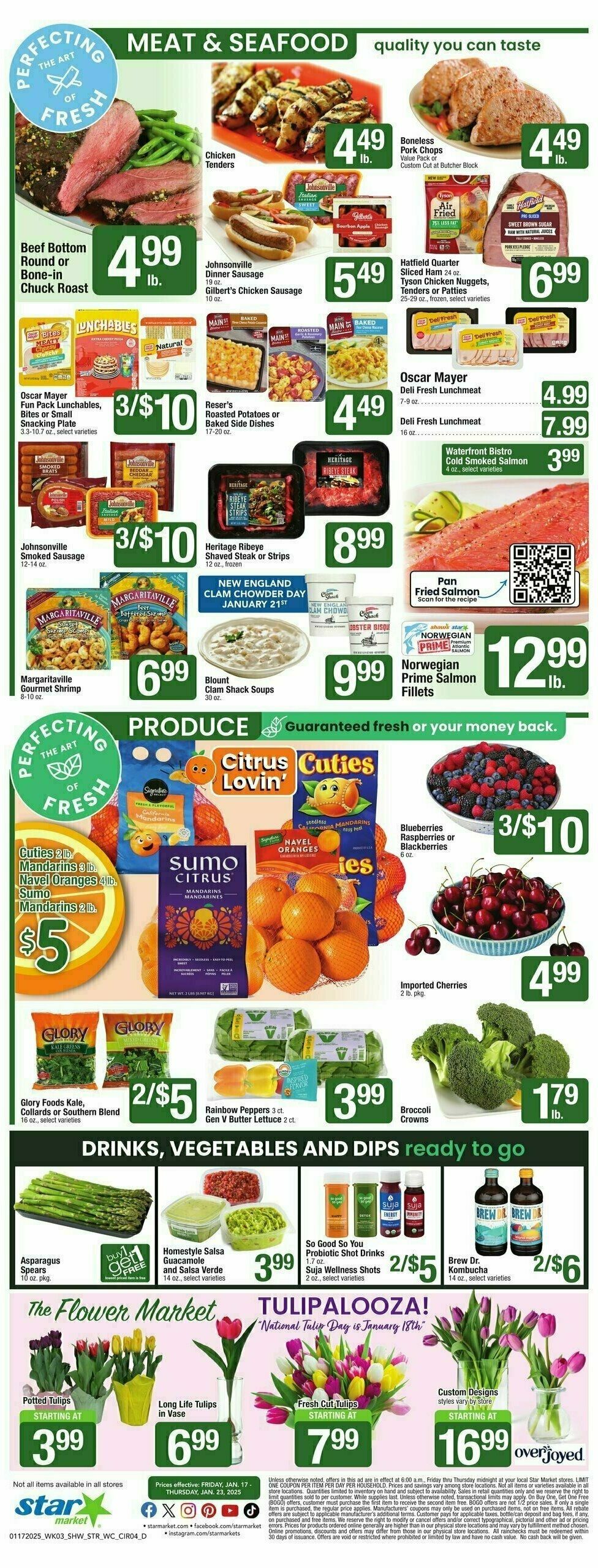 Star Market Weekly Ad from January 17