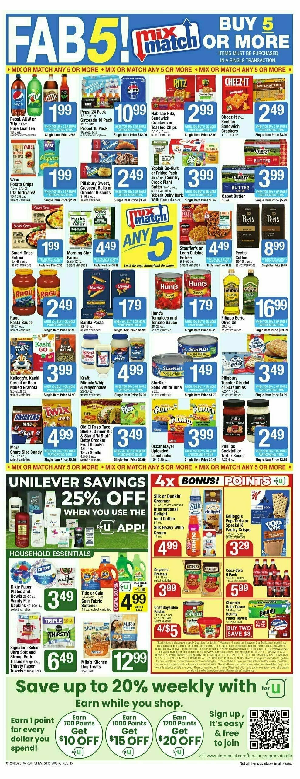 Star Market Weekly Ad from January 24