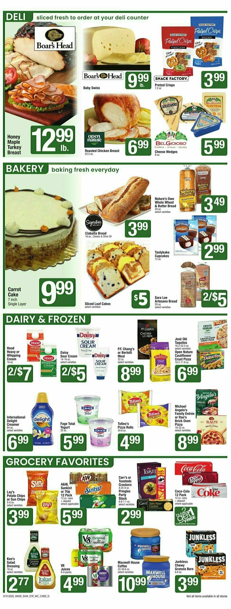 Star Market Weekly Ad from January 31