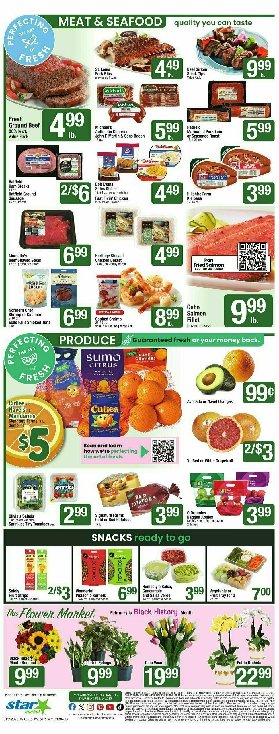 Star Market Weekly Ad from January 31