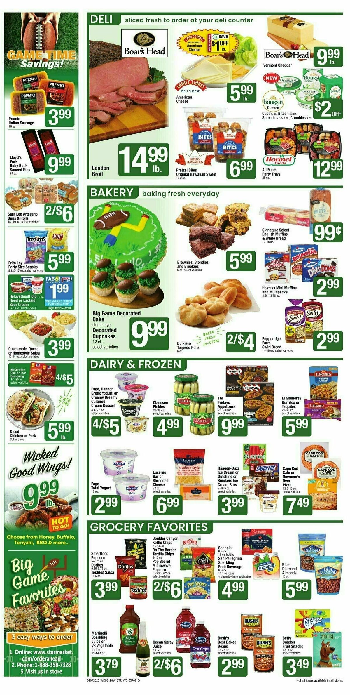 Star Market Weekly Ad from February 7