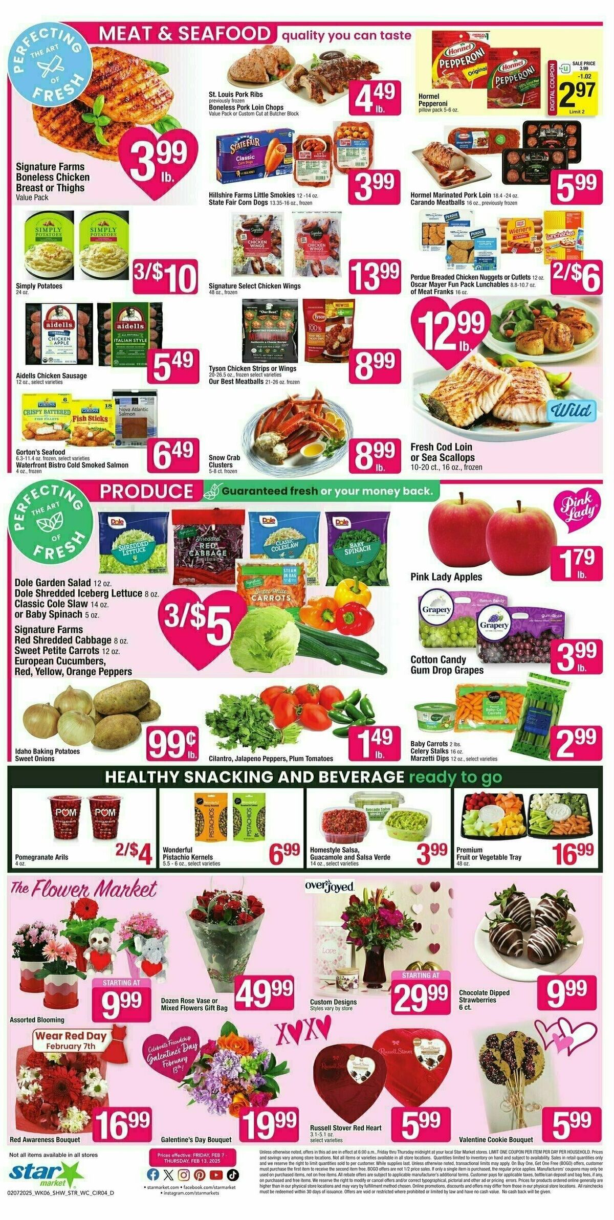 Star Market Weekly Ad from February 7