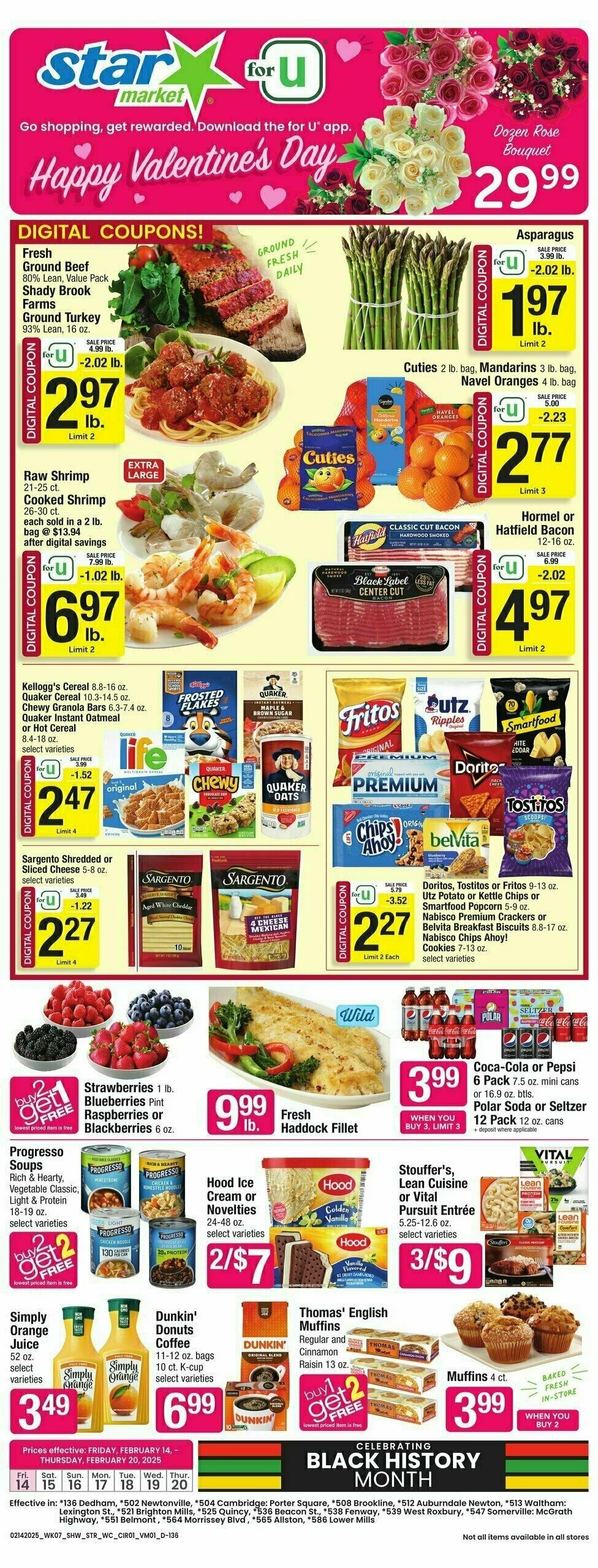 Star Market Weekly Ad from February 14