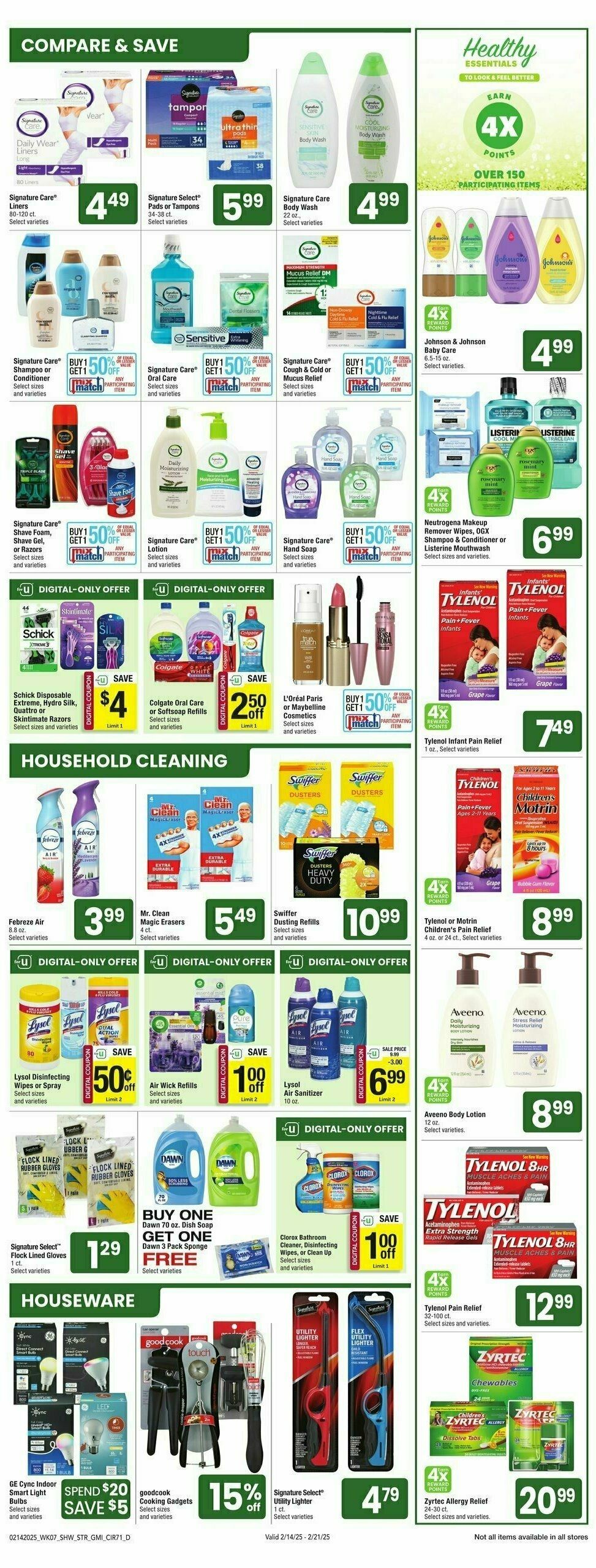 Star Market Weekly Ad from February 14