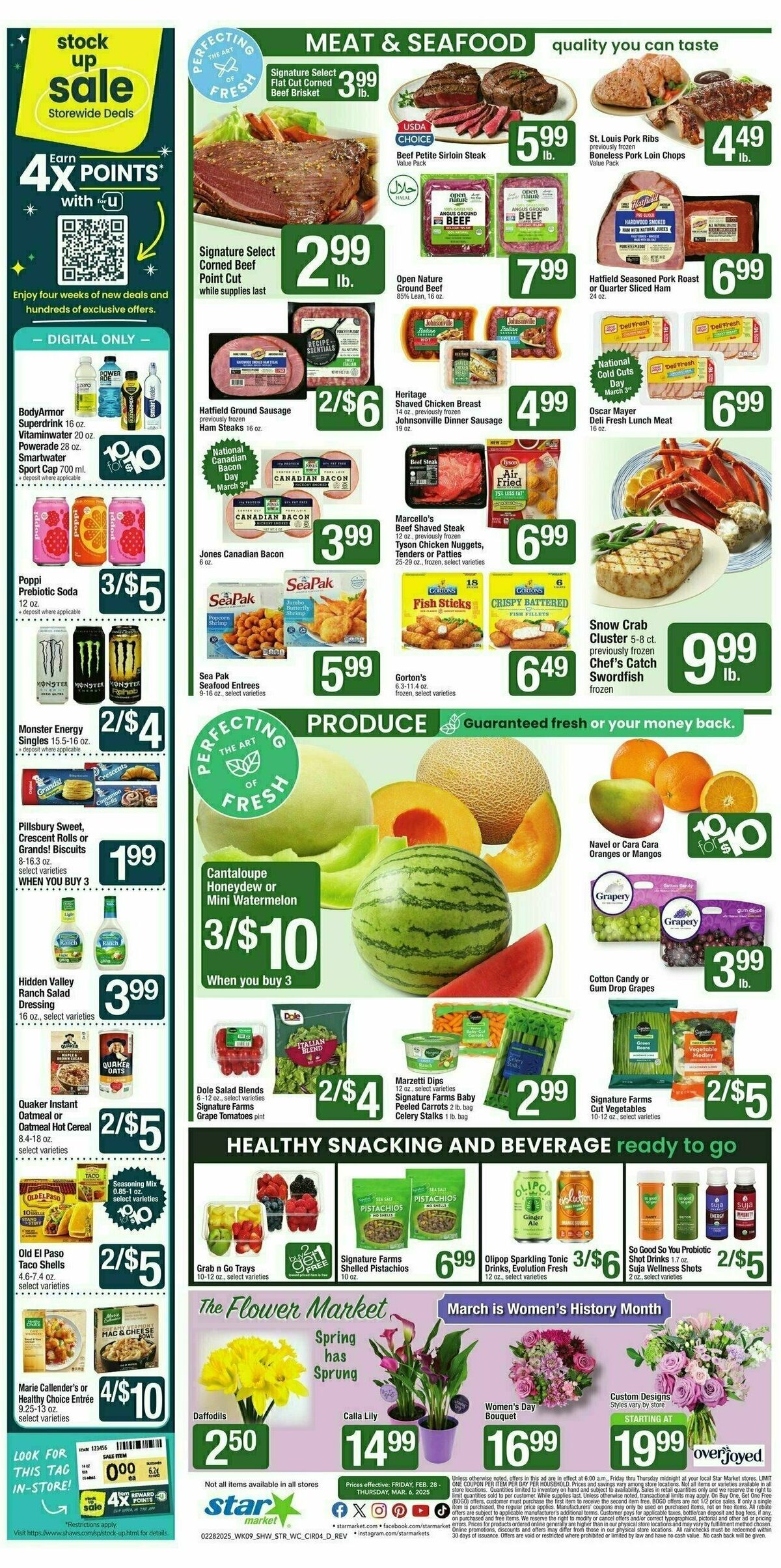 Star Market Weekly Ad from February 28