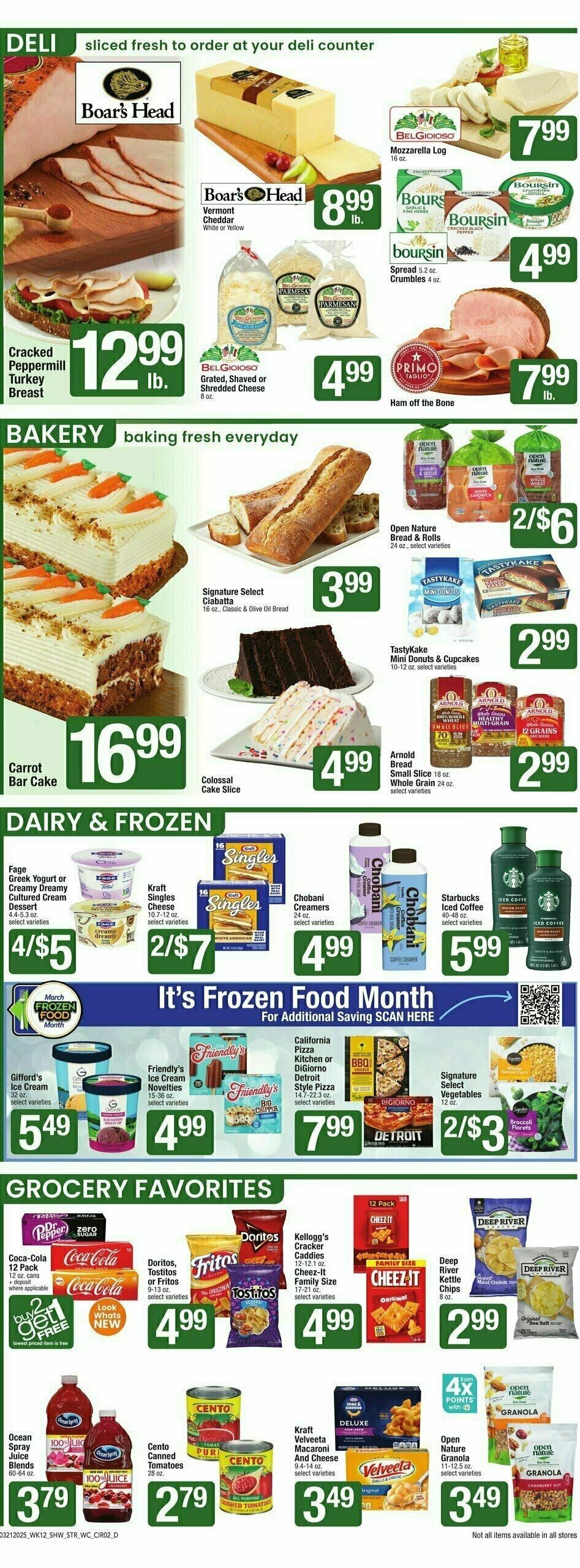 Star Market Weekly Ad from March 21